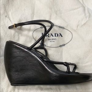 Prada wedges